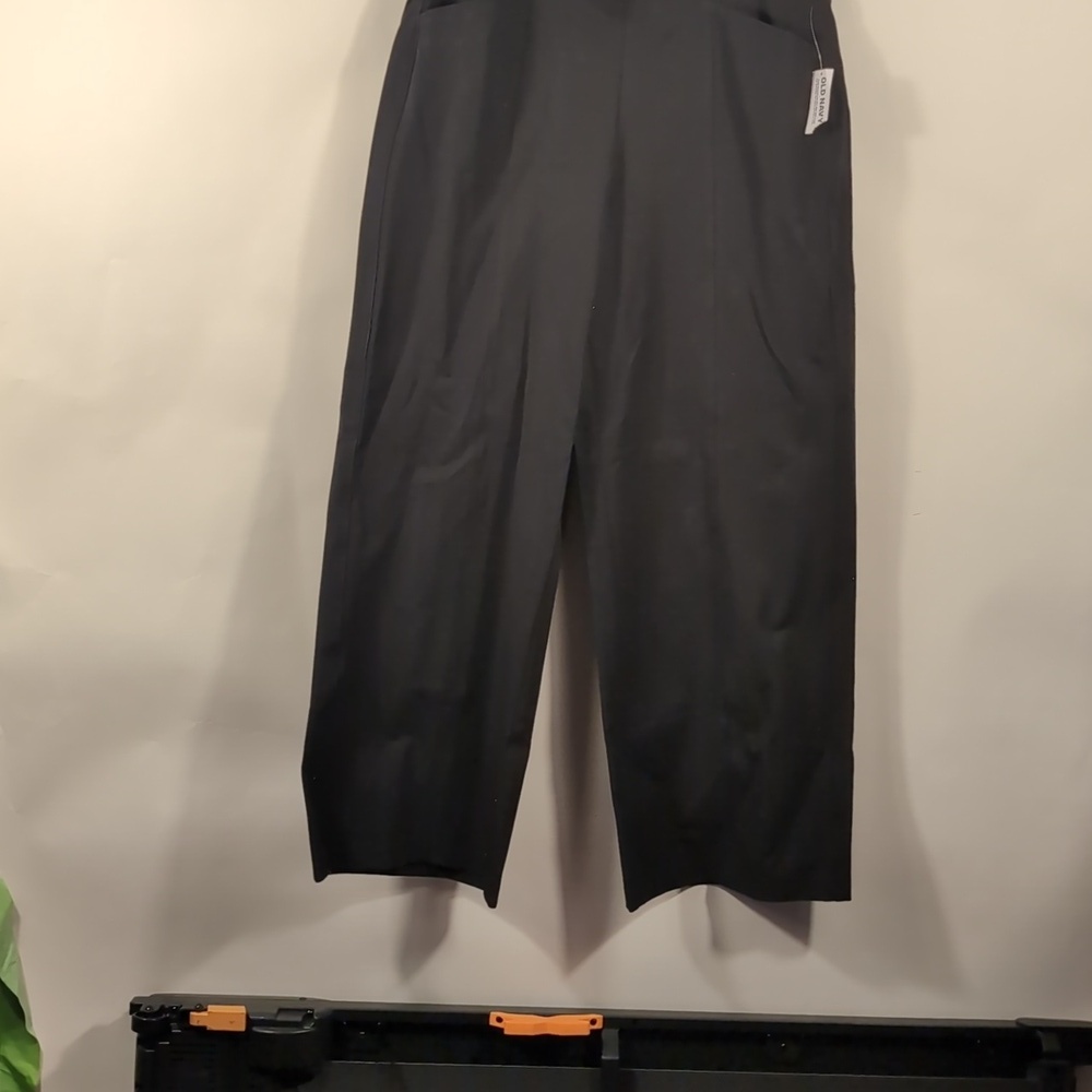 Old Navy Pixie Wide Legs Black Pants Size Large New With Tags Size Large - Picture 3 of 9